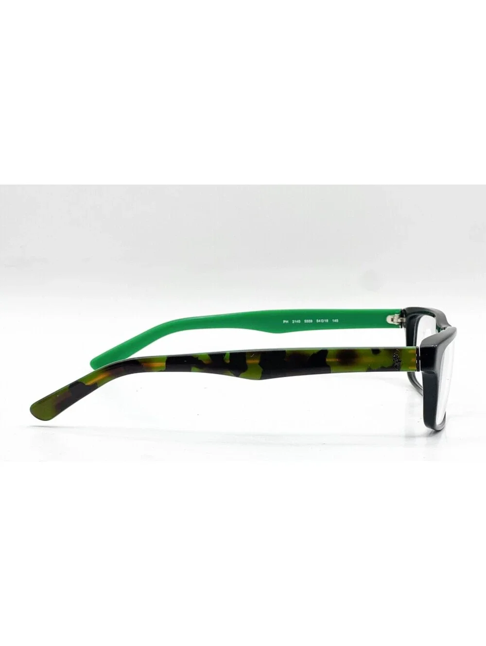 Polo Ralph Lauren PH 2140 5559 Vintage Black Rectangle Eyeglass Frames 54-18-145